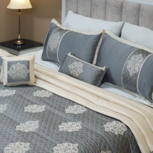 Mehak Embroidered Tafta Bedspread